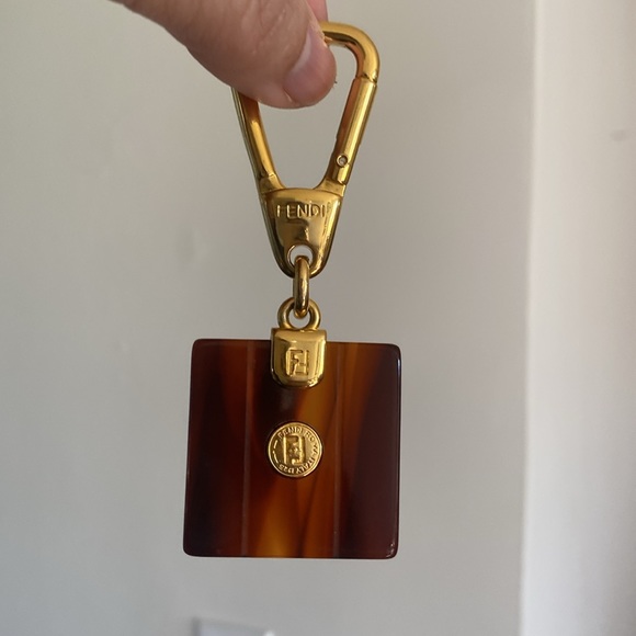 Fendi Tortoiseshell Keychain - Picture 7 of 7